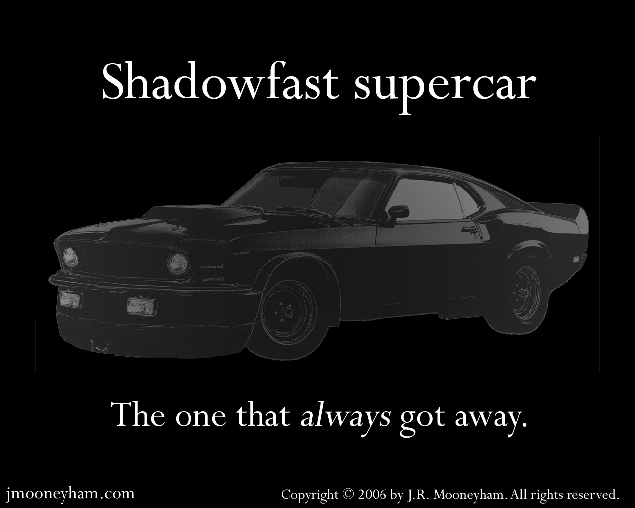 Free 1280x1024 jpeg desktop wallpaper (The ultimate Mustang supercar poster the one that always got away)