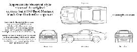Thumbnail of a blueprint view of a Mustang Sportsroof supercar