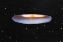 
Thumbnail image of a doughnut-shaped cloud of an advanced space colony of the far future