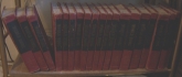 
Thumbnail image of an old red world book encyclopedia set