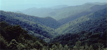 
Smoky Mountains scenic overlook