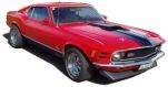 
My friend Marco's red and black 1970 Mustang Mach 1