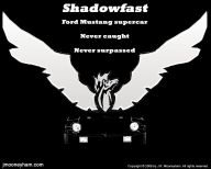 Top free desktop wallpaper online Shadowfast Mustang supercar decal poster